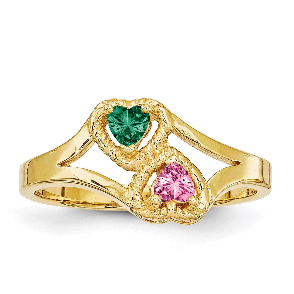 14k Genuine Family Jewelry Ring - 12