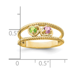 14k Family Jewelry Ring Mounting - 8