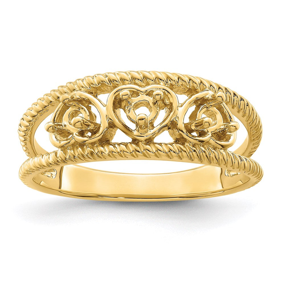 14k Genuine Family Jewelry Ring - 13