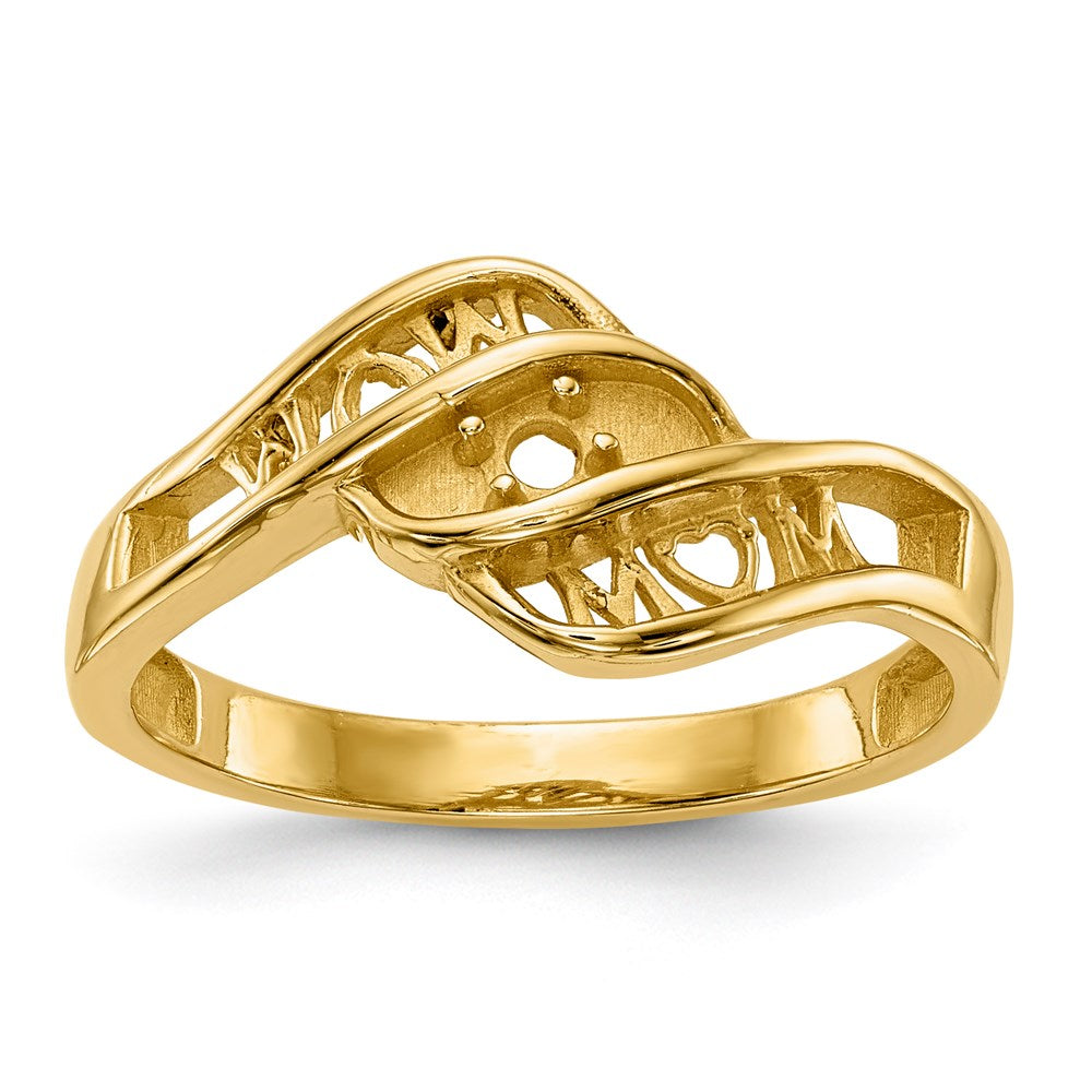 14k Family Jewelry Ring Mounting - 12