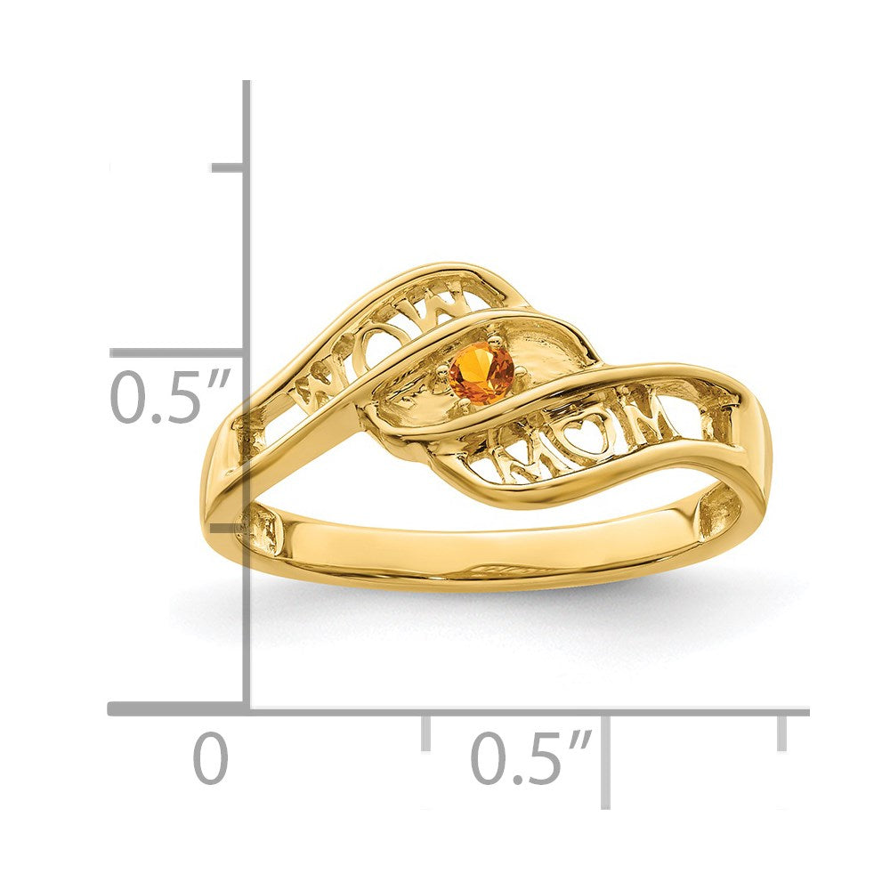 14k Genuine family jewelry ring