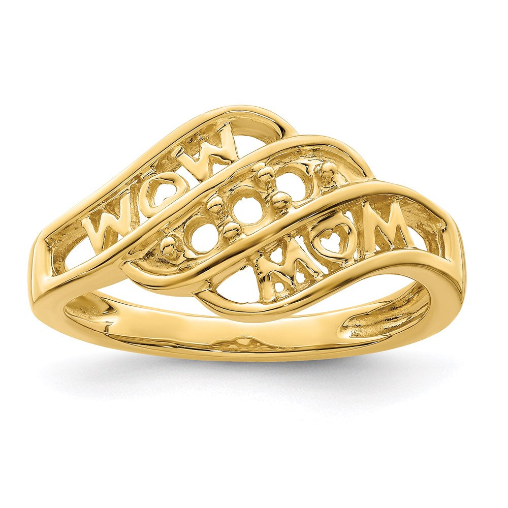 14k Synthetic Family Jewelry Ring - 81