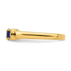14k Synthetic Family Jewelry Ring - 2