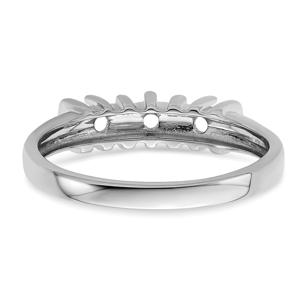 14k Genuine 3 Stone Mother's Ring
