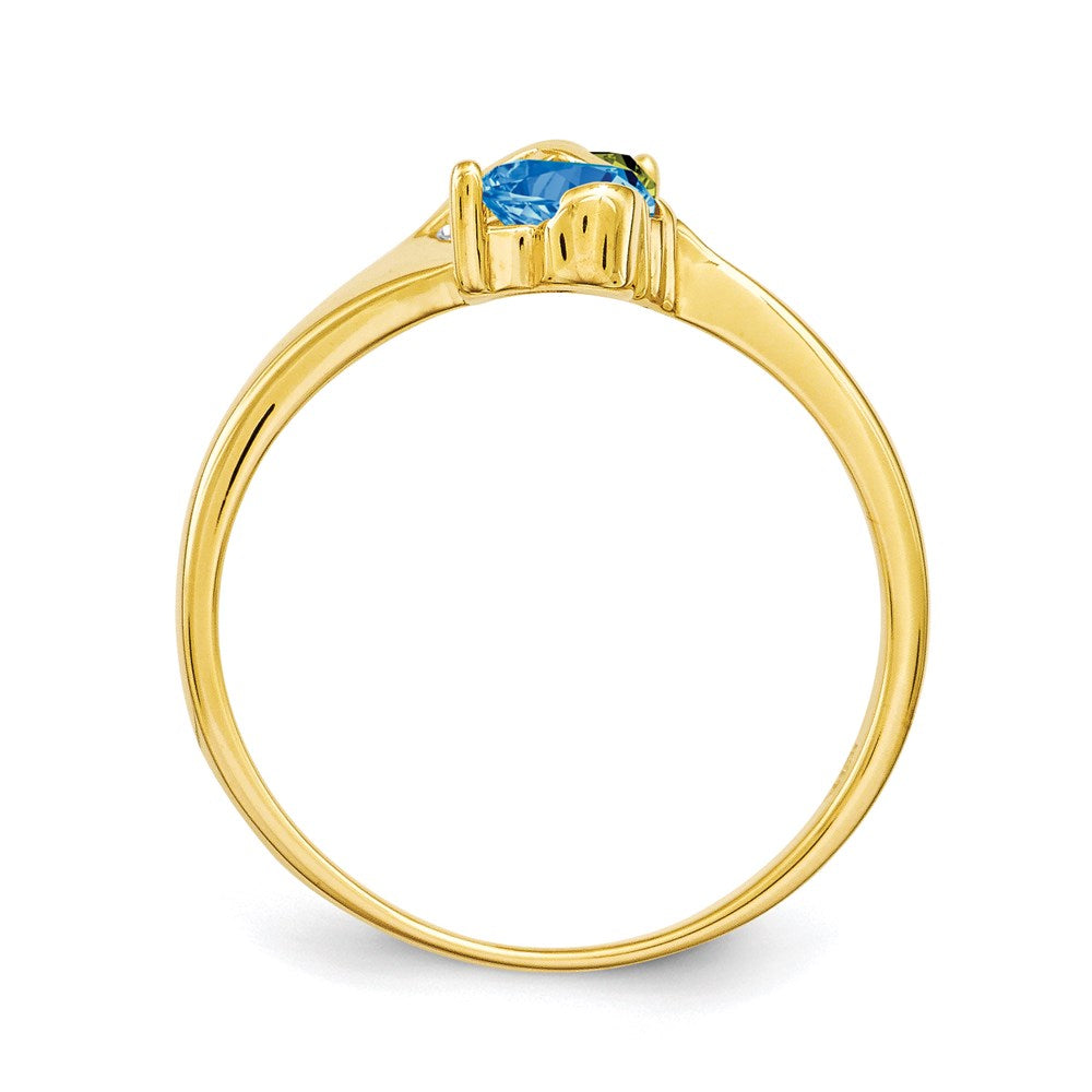 14k Genuine Family Jewelry Ring - 18