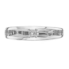 14k White Gold Family Jewelry Ring Mounting - 29