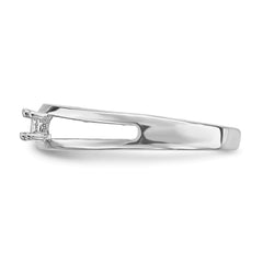 14k White Gold Family Jewelry Ring Mounting - 3
