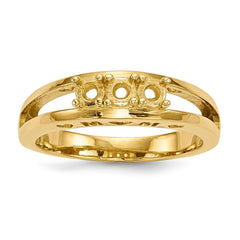 10k Family Jewelry Ring Mounting - 11