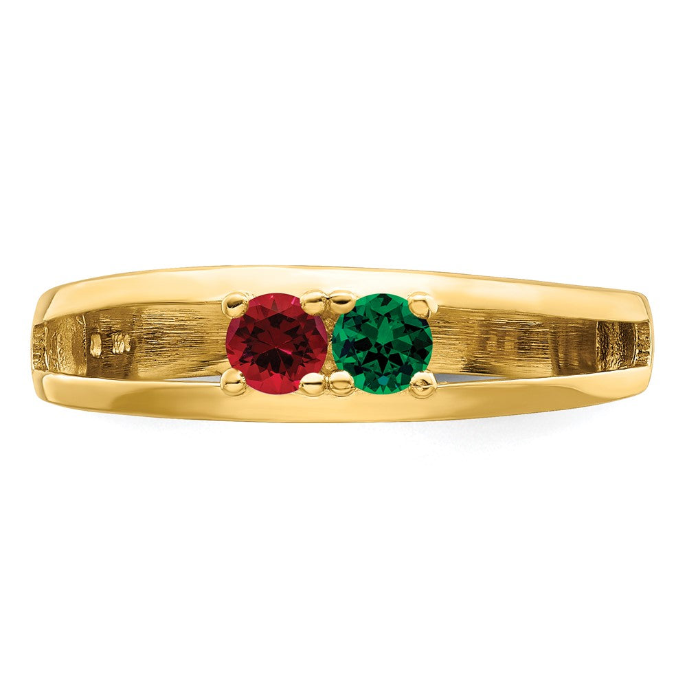 14k 3mm Genuine Family Jewelry Ring