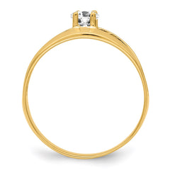 14k Synthetic Family Jewelry Ring - 107