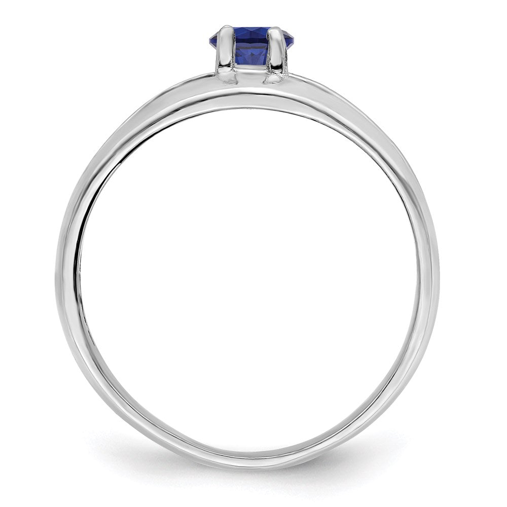14k White Gold Genuine Family Jewelry Ring - 24