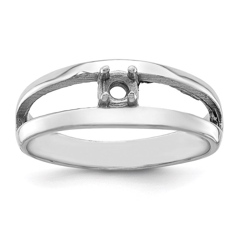 14k White Gold Genuine Family Jewelry Ring - 24