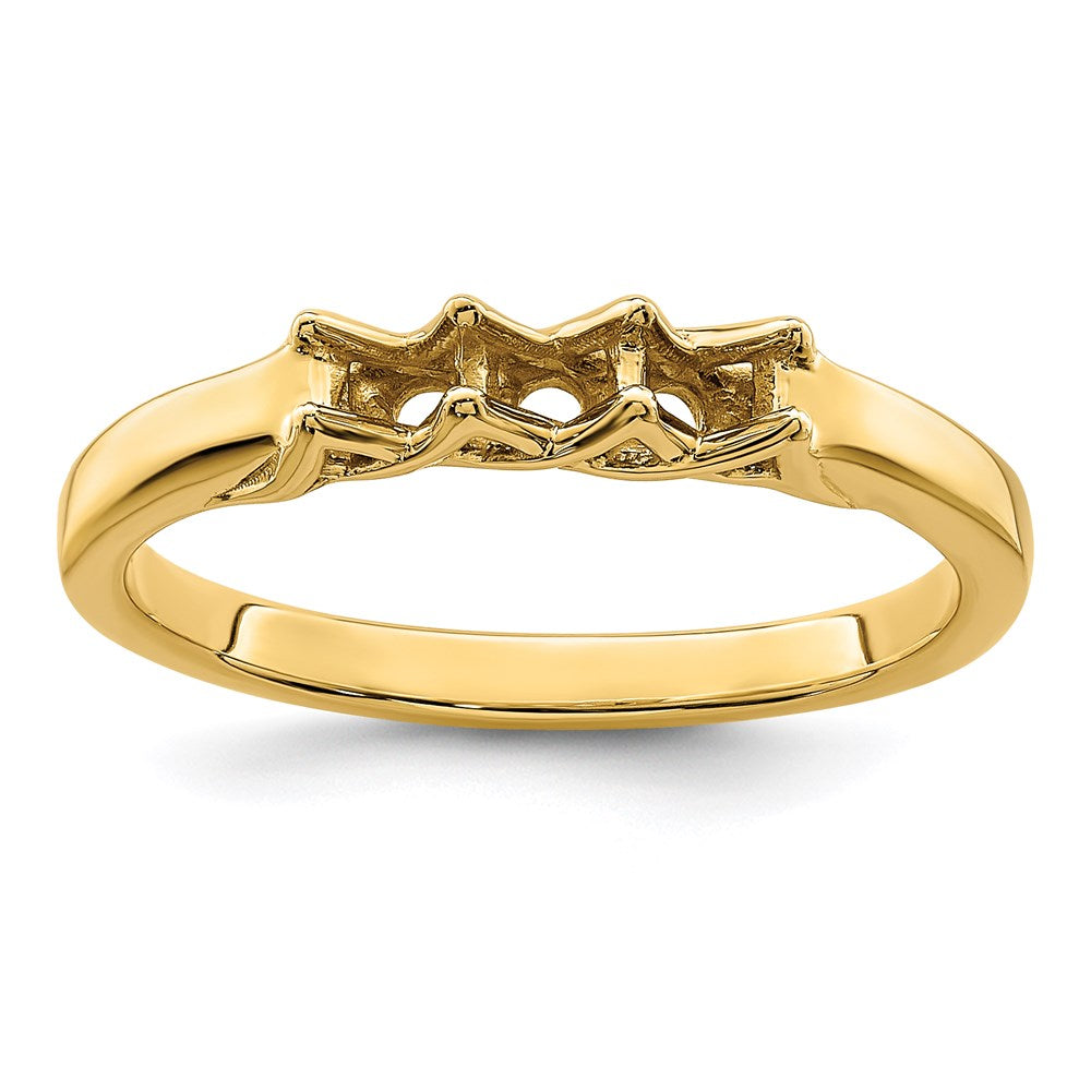 14k Synthetic Family Jewelry Ring - 8