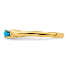 14k Synthetic Family Jewelry Ring - 100