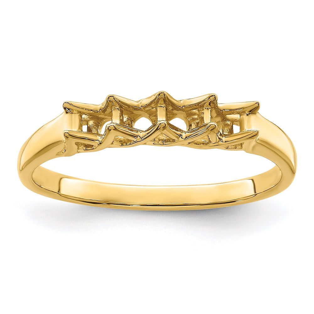 14k Synthetic Family Jewelry Ring - 100