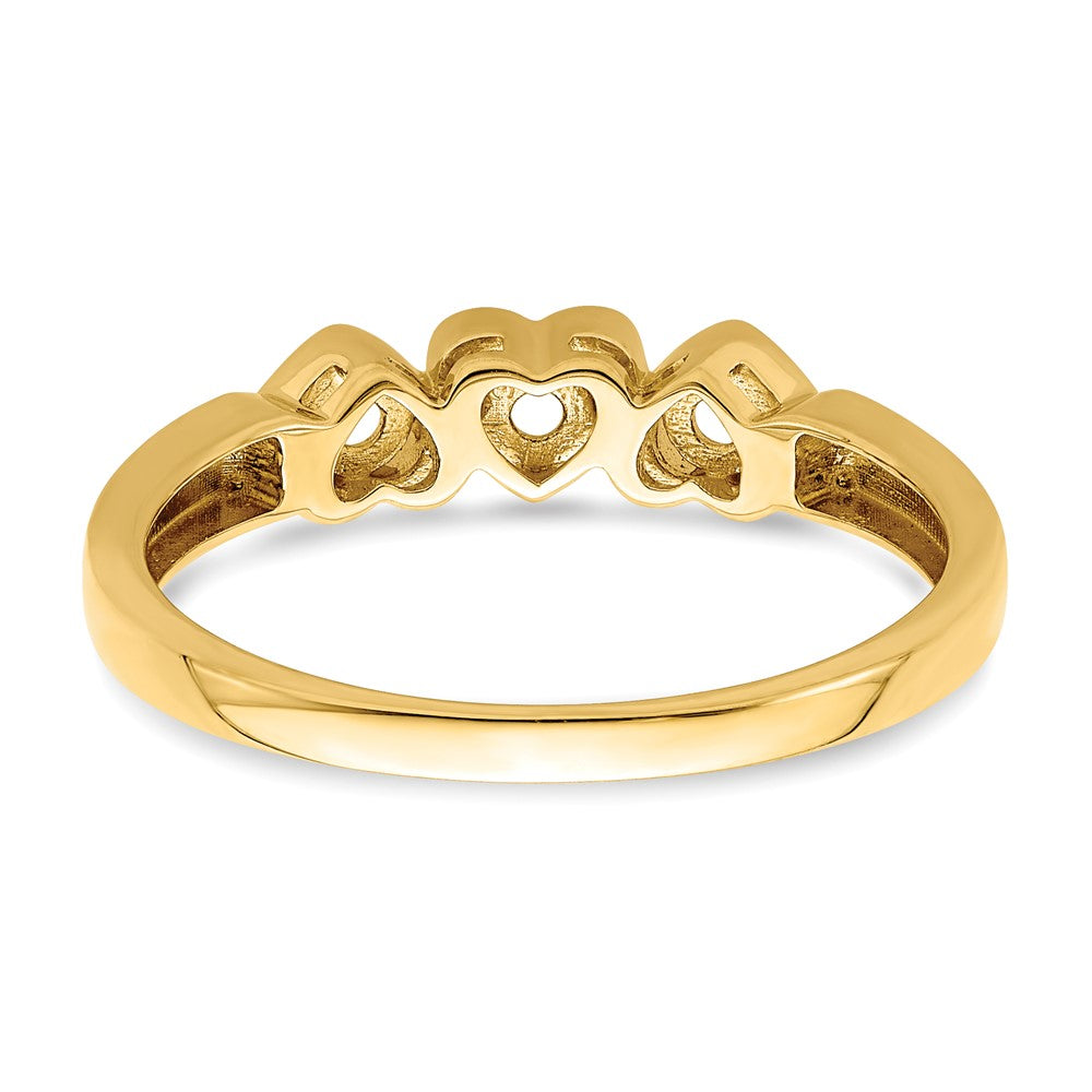 14k Synthetic Family Jewelry Ring - 114