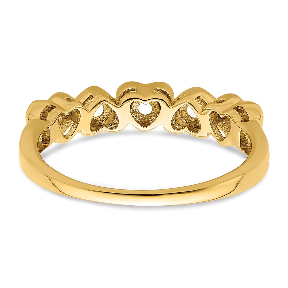 14k Synthetic Family Jewelry Ring - 37