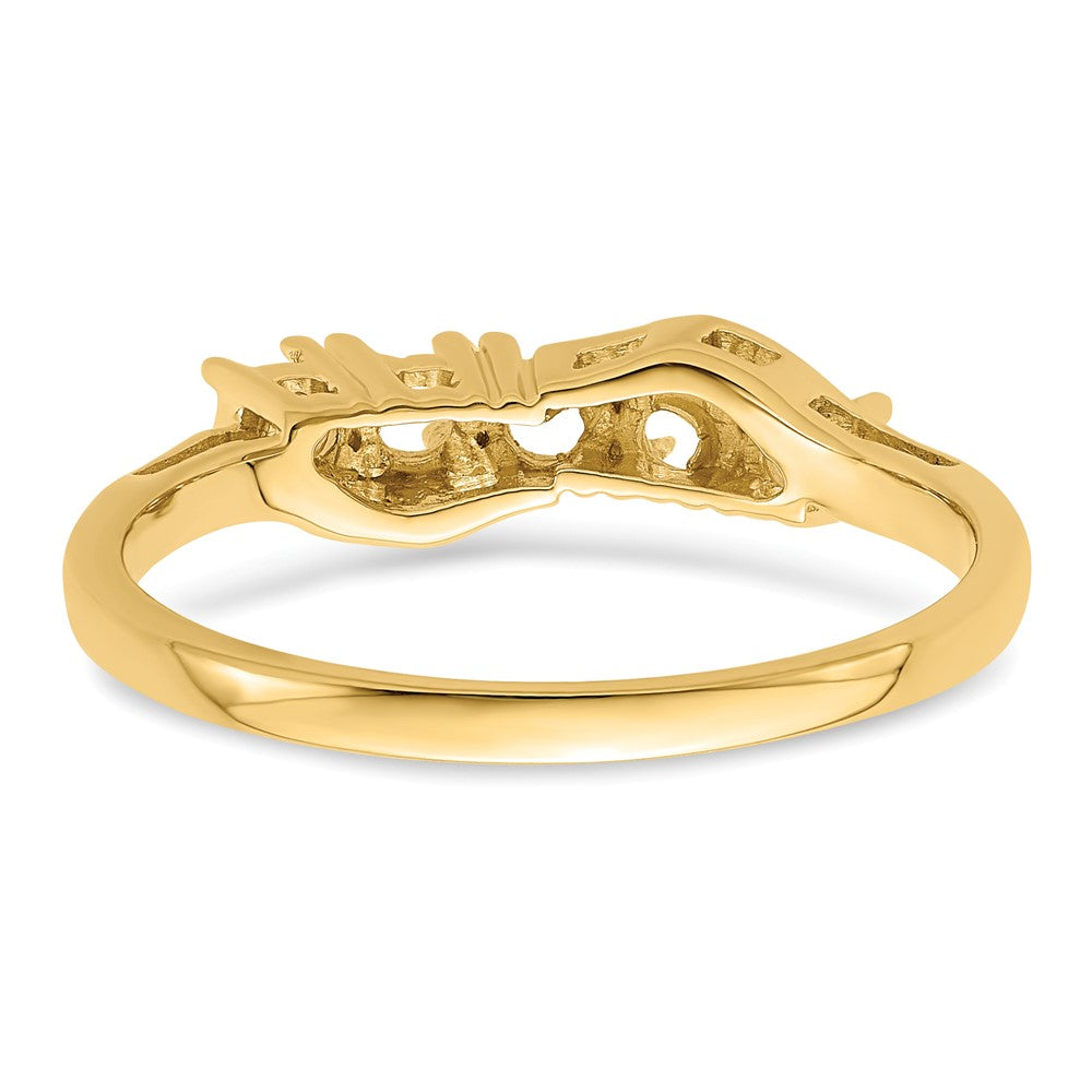 14k Synthetic Family Jewelry Ring - 22