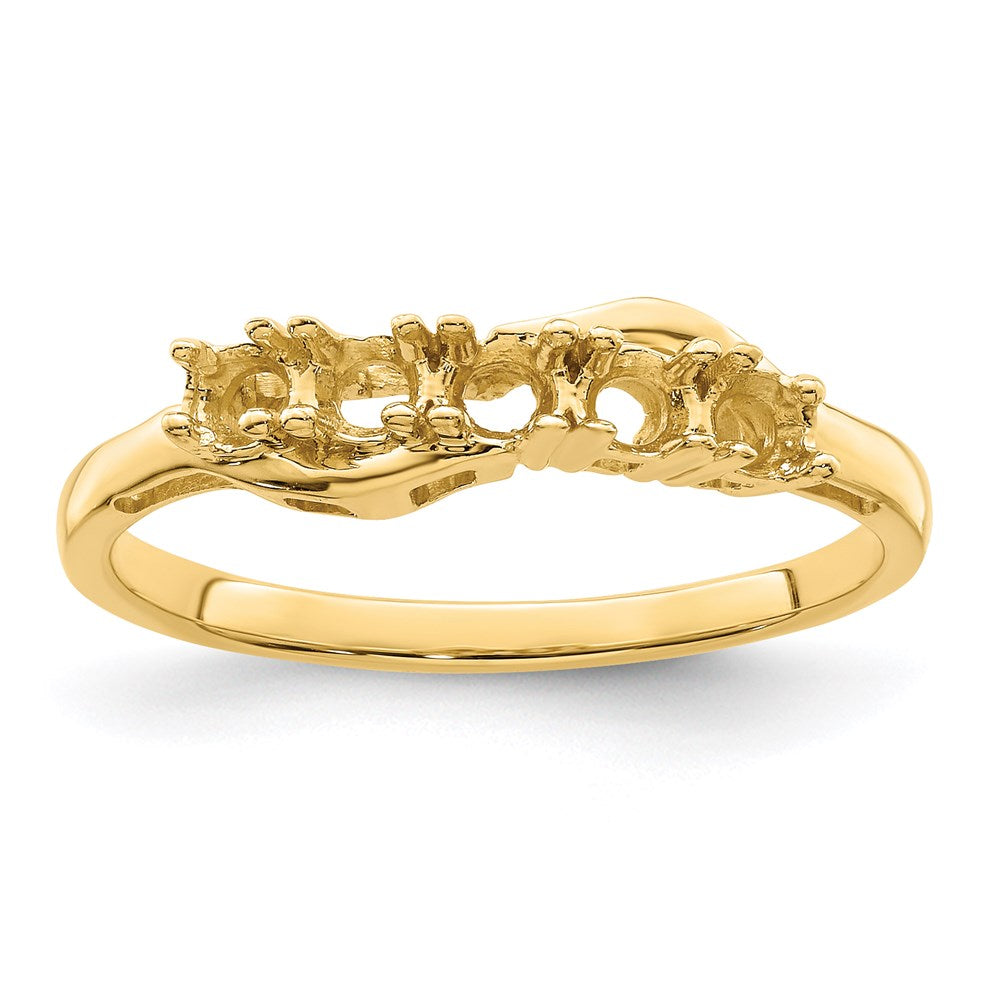14k Synthetic Family Jewelry Ring - 22