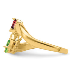 14k Genuine Family Jewelry Ring - 14