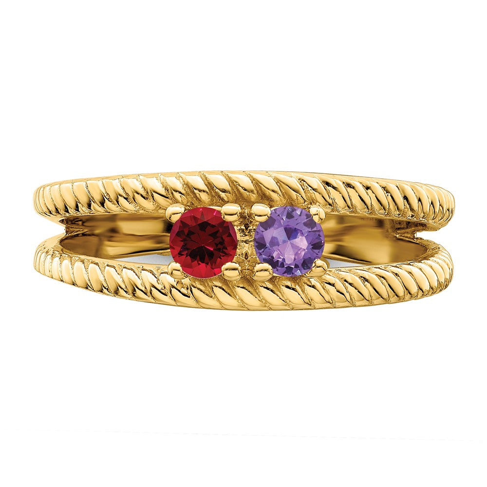 14k Family Jewelry Ring - 34