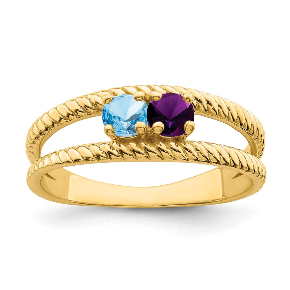 14k Family Jewelry Ring - 34