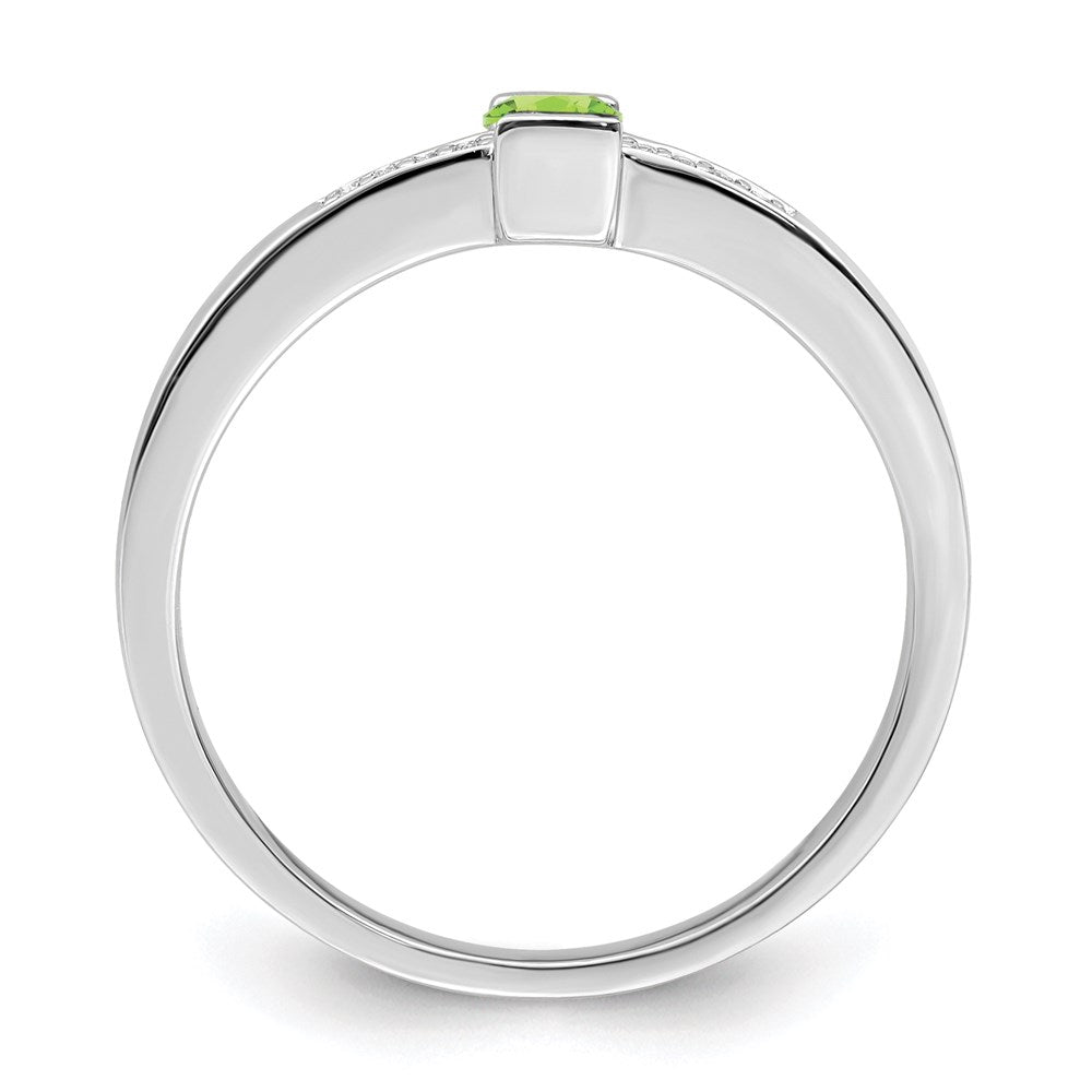 14K White Gold Family Jewelry Diamond Semi-Set Ring - 33
