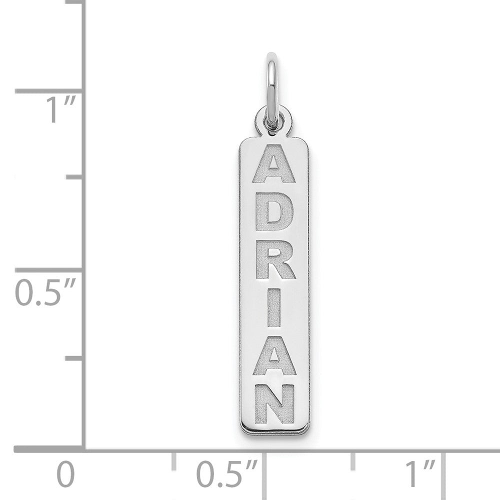 10k White Gold  Arial Black New Font Bar Cham