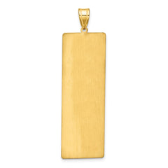 14k Yellow Gold 7 Name Family Pendant