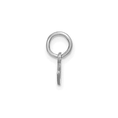 14KW Lower case Letter C Initial Charm