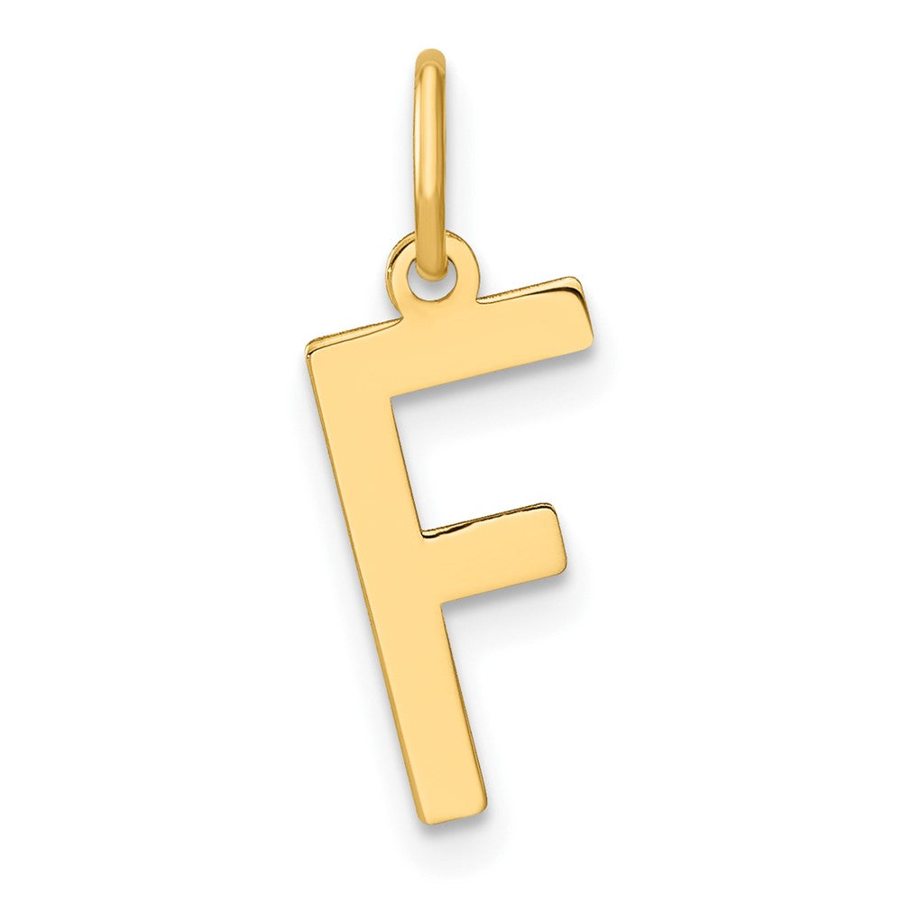 14ky Letter F Initial Pendant - 2