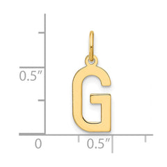 14ky Letter G Initial Pendant - 2