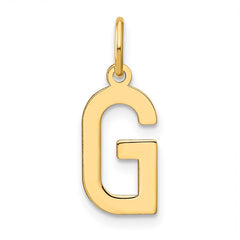 14ky Letter G Initial Pendant - 2