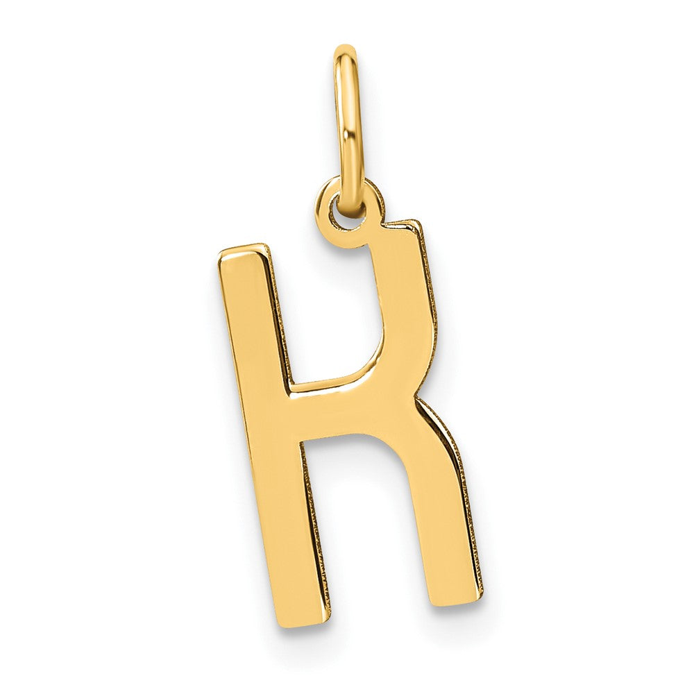 14ky Letter K Initial Pendant - 2