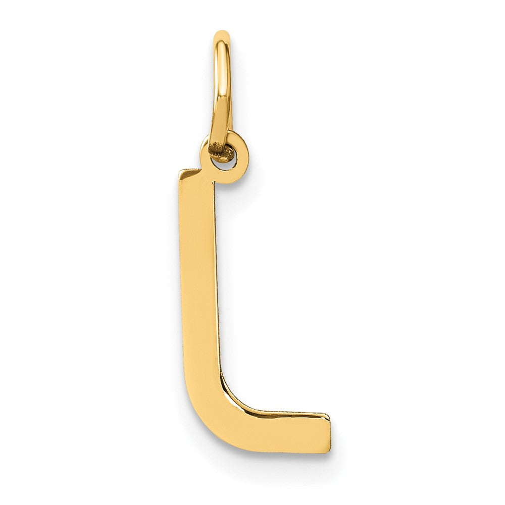 14ky Letter L Initial Pendant - 2