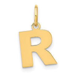 14ky Letter R Initial Pendant - 2