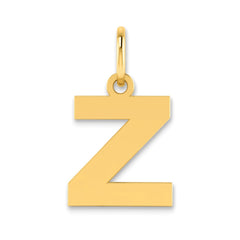 14ky Letter Z Initial Pendant - 2