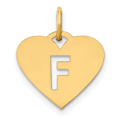 14ky Initial Letter F Initial Charm