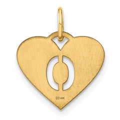 14ky Initial Letter O Initial Charm