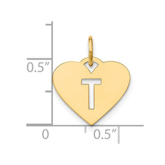 14ky Initial Letter T Initial Charm