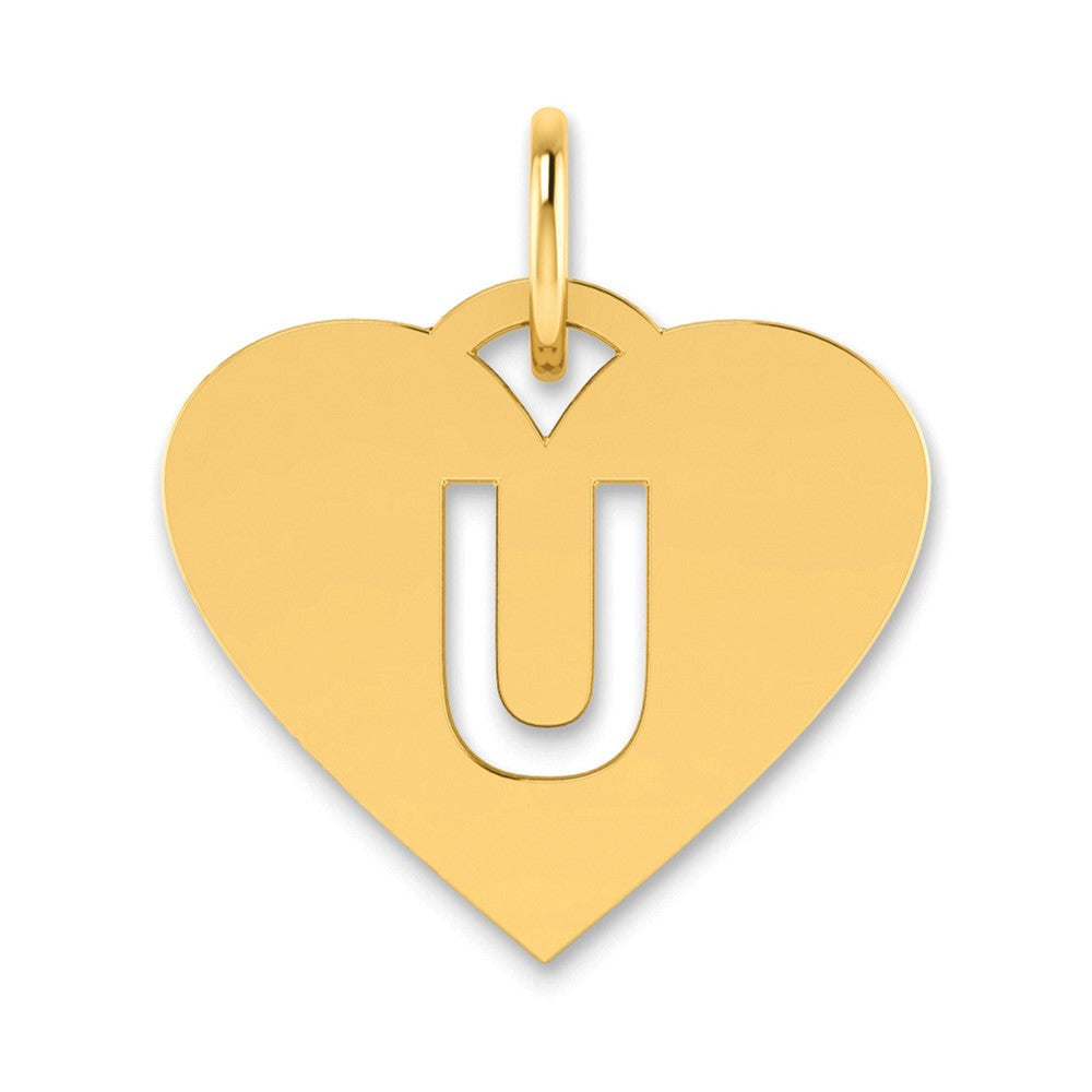 14ky Initial Letter U Initial Charm