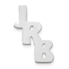 14KW Polished Cut Out Tie Tac