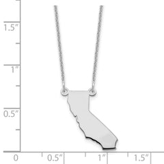 14KW California State Necklace