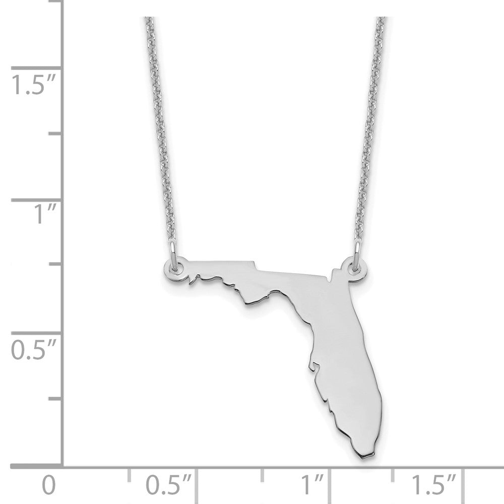 14KW Florida State Necklace