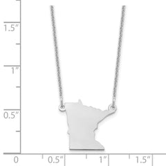 14KW Minnesota State Necklace