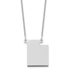 14KW Utah State Necklace
