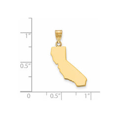 14KY California State Pendant
