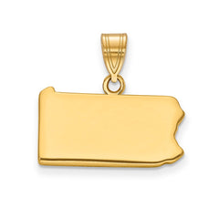 14KY Pennsylvania State Pendant