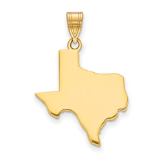 10ky Texas State Pendant