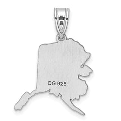 14KW Alaska State Pendant